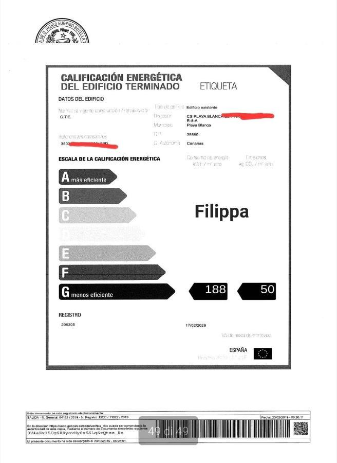 Vivienda Vacacional Filippa Playa Blanca  Exterior foto